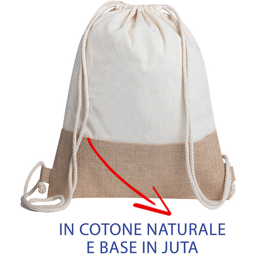 Sacche multiuso in cotone e Juta