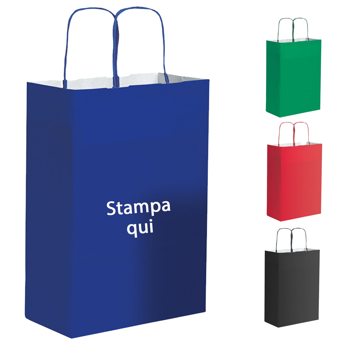 buste shopper in carta personalizzate