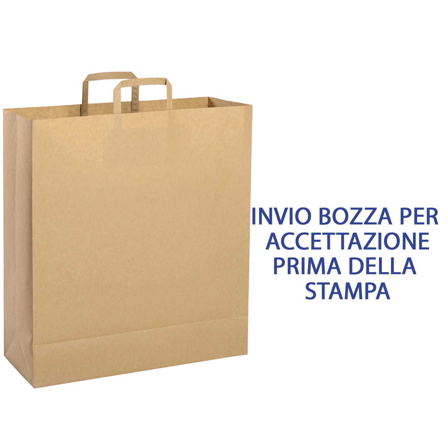 Busta in carta riciclata personalizzata 45x48x15 cm | Cod. PG071NA