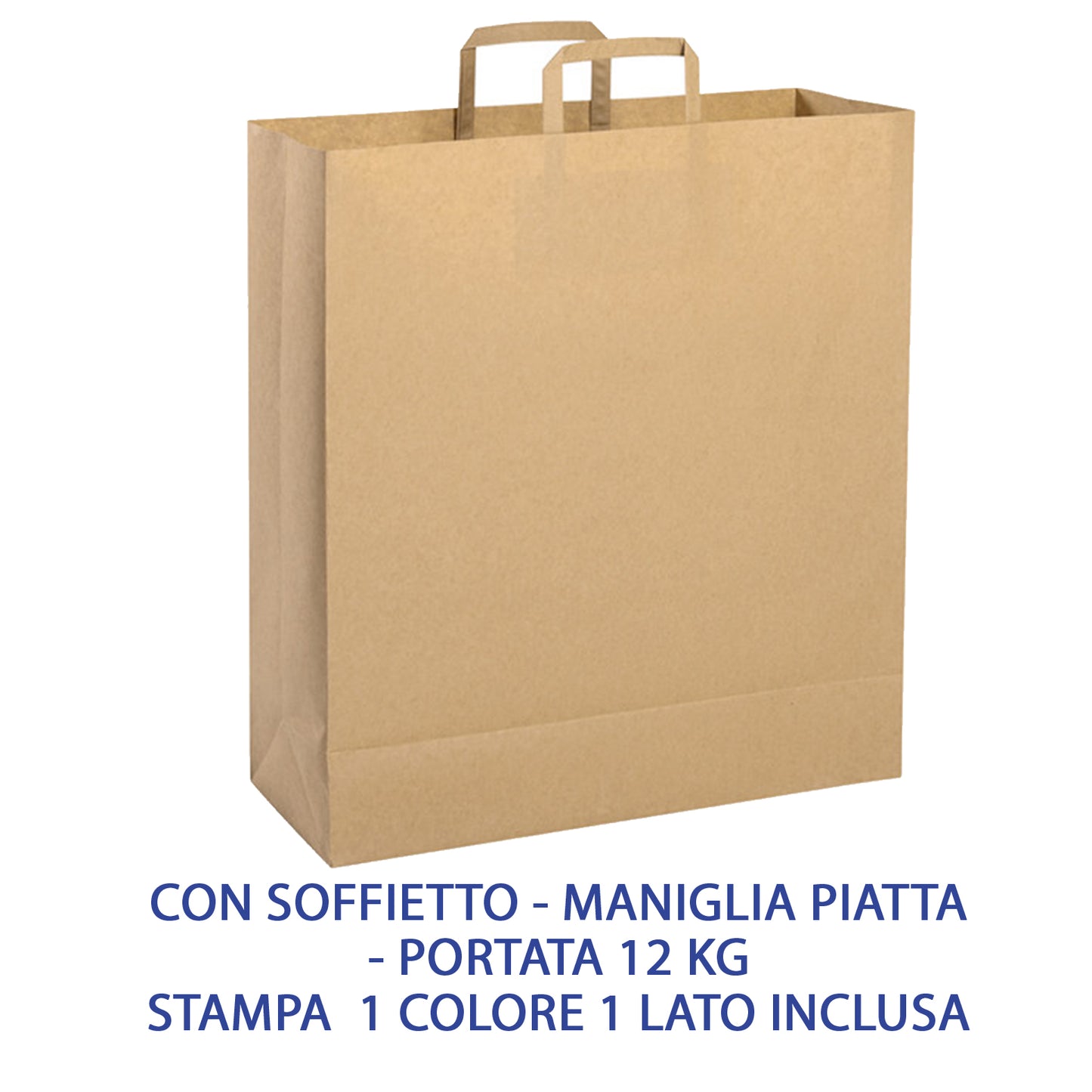 Busta in carta riciclata personalizzata 45x48x15 cm | Cod. PG071NA