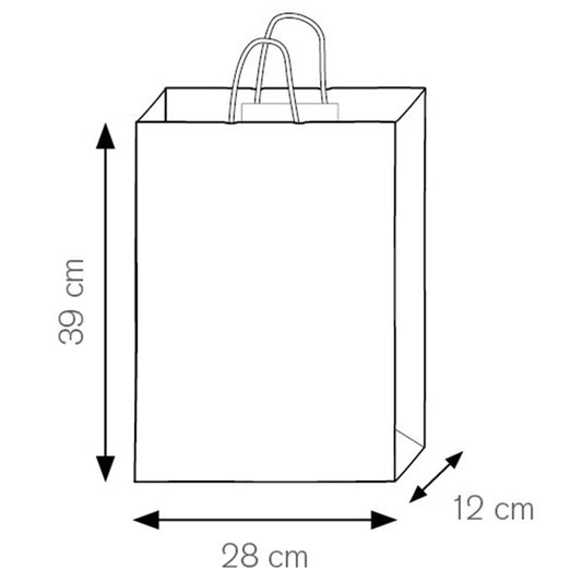 Busta in carta personalizzata con stampa