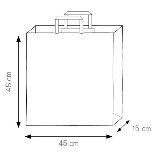 Busta in carta personalizzata 45x48x15 cm | Cod. PG061