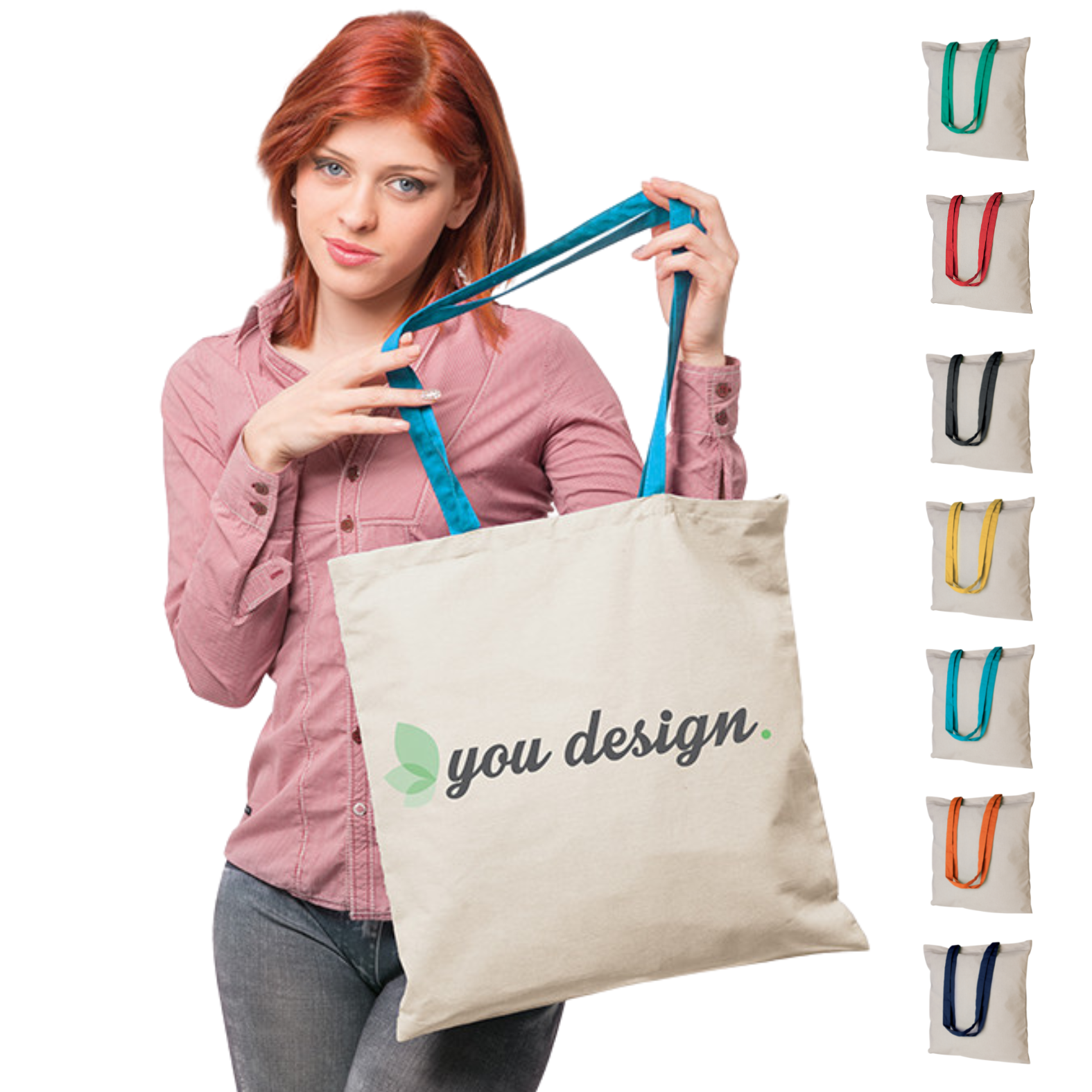 Hole Gadget Shopper personalizzate in cotone