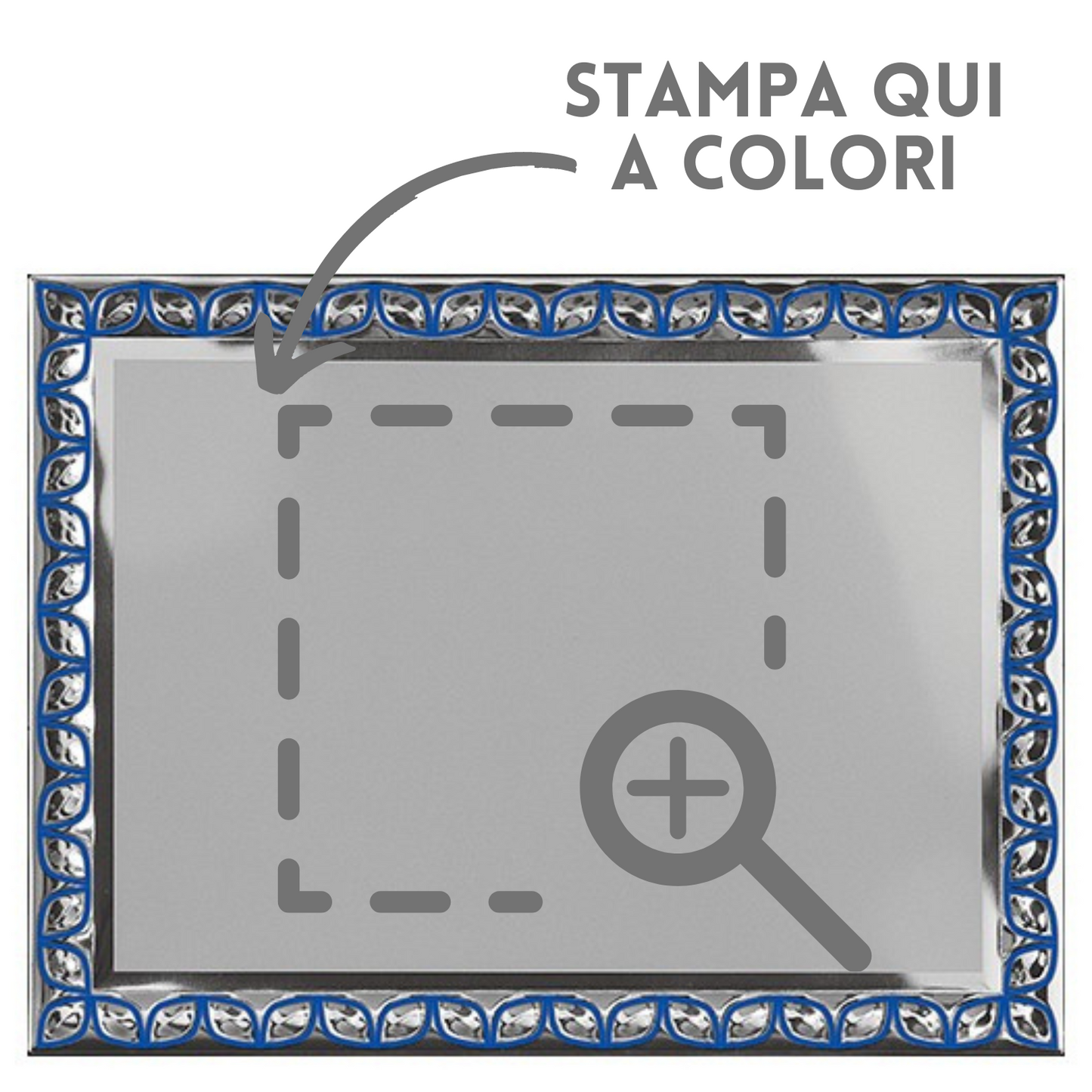 Targa riconoscimento personalizzata