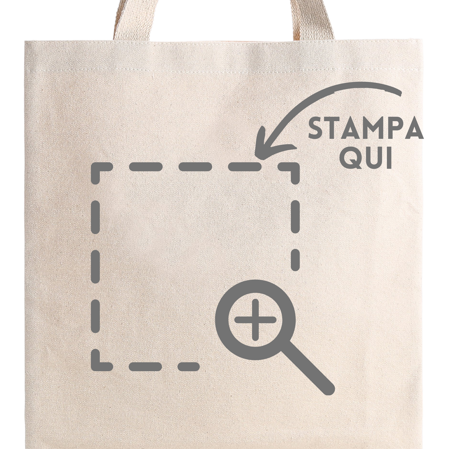 Shopper personalizzate in cotone