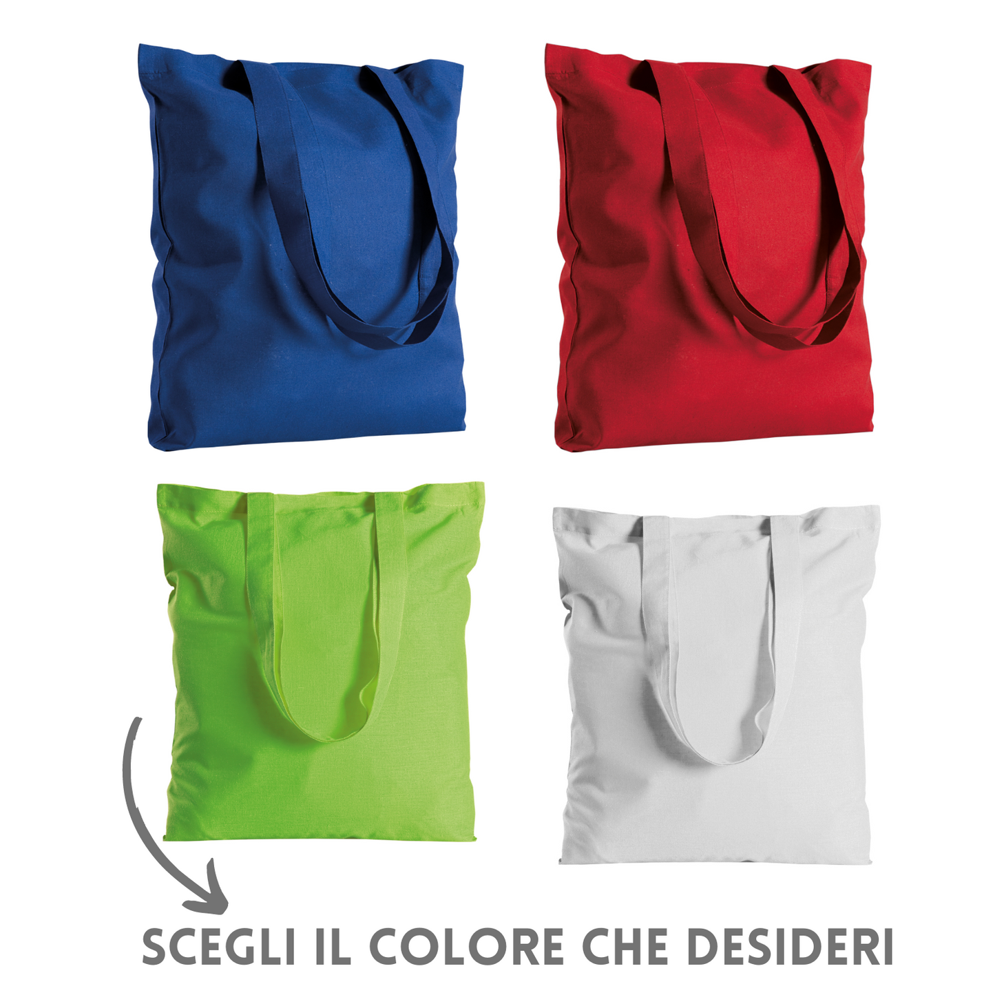 Shopper personalizzate in cotone