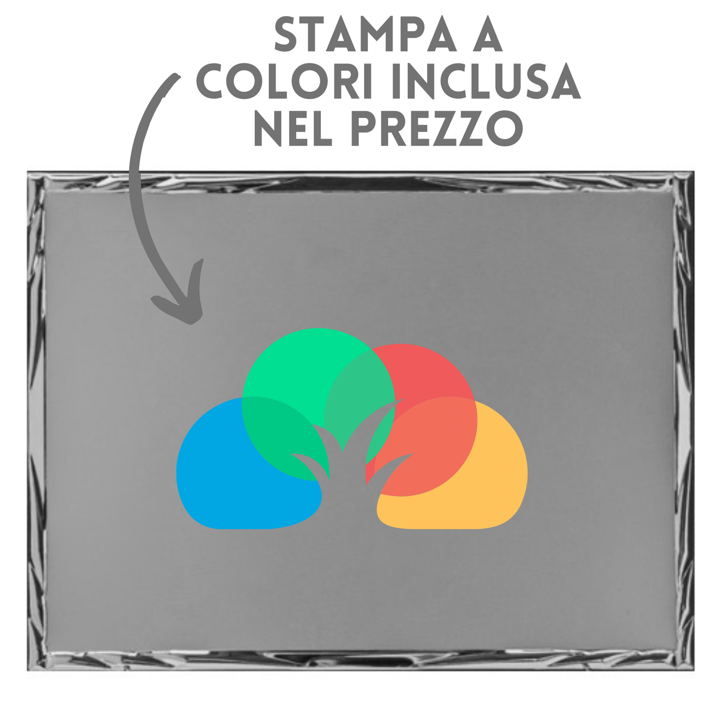Targa riconoscimento personalizzata