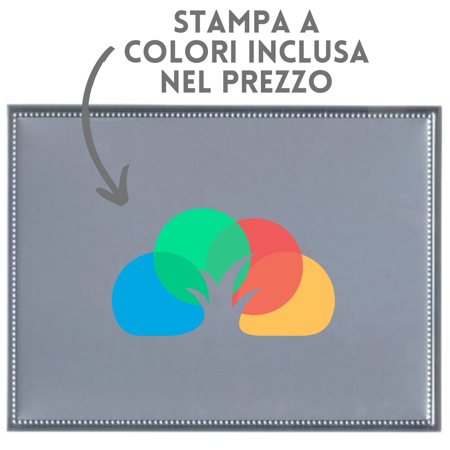Targa riconoscimento personalizzata