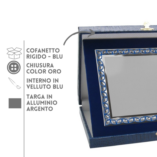 Targa riconoscimento personalizzata