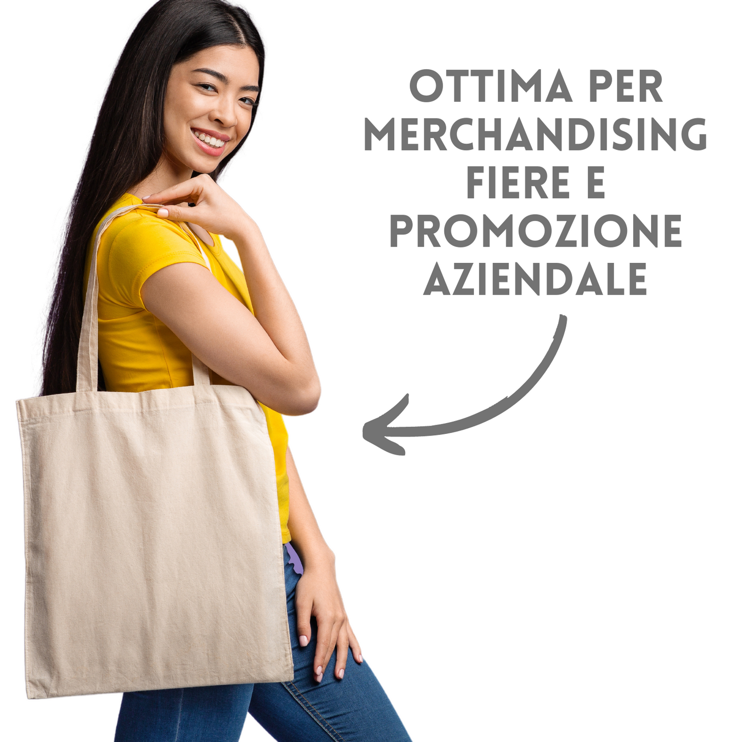 Shopper personalizzate in cotone