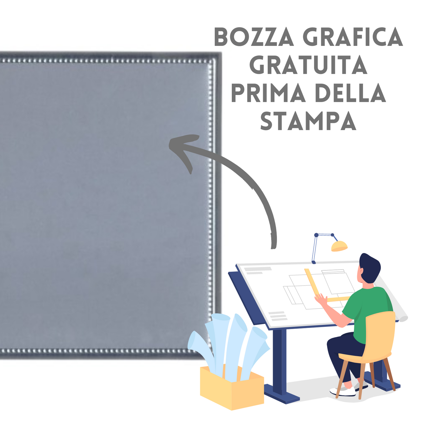 Targa riconoscimento personalizzata