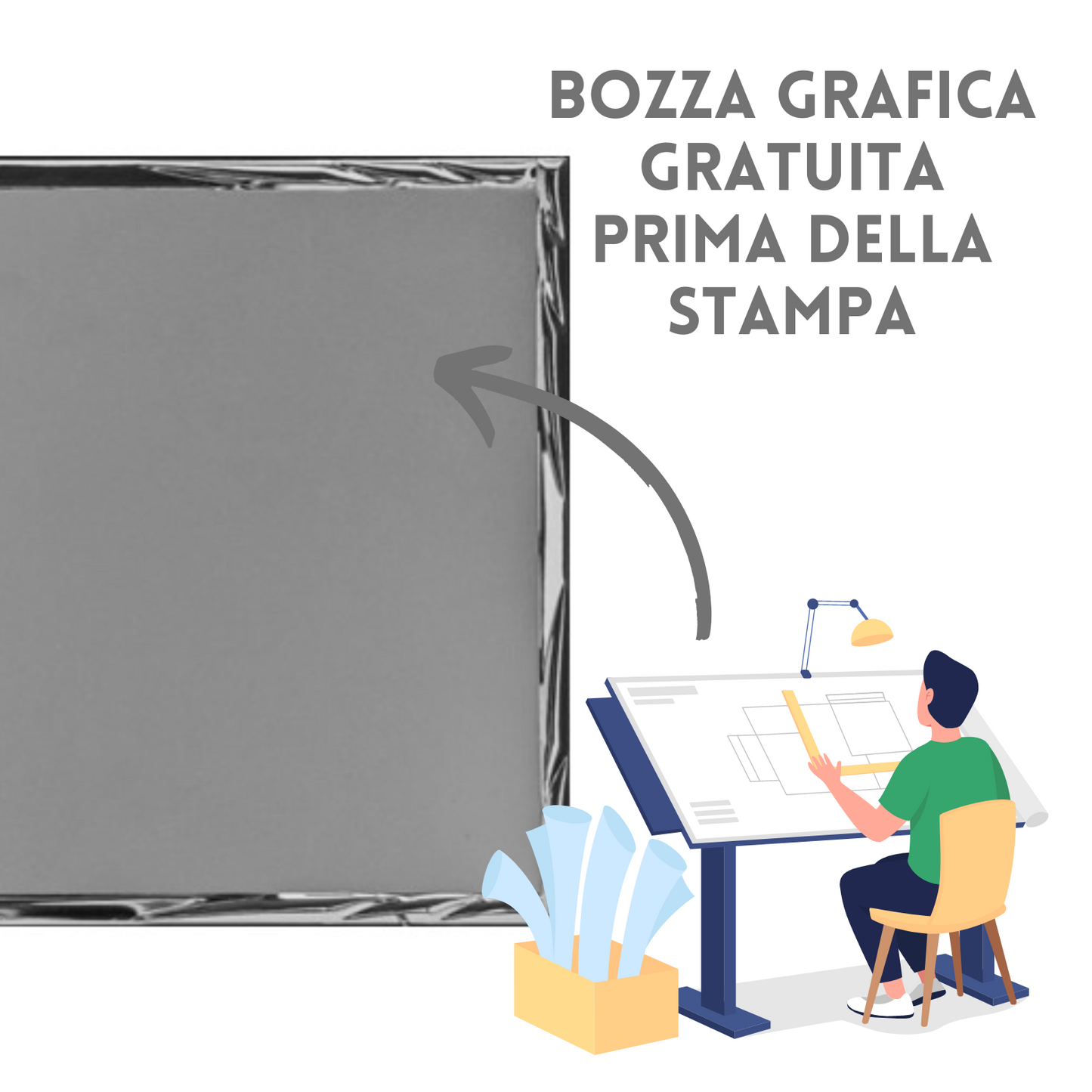 Targa riconoscimento personalizzata