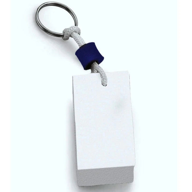 Portachiavi galleggiante bianco - Rettangolo