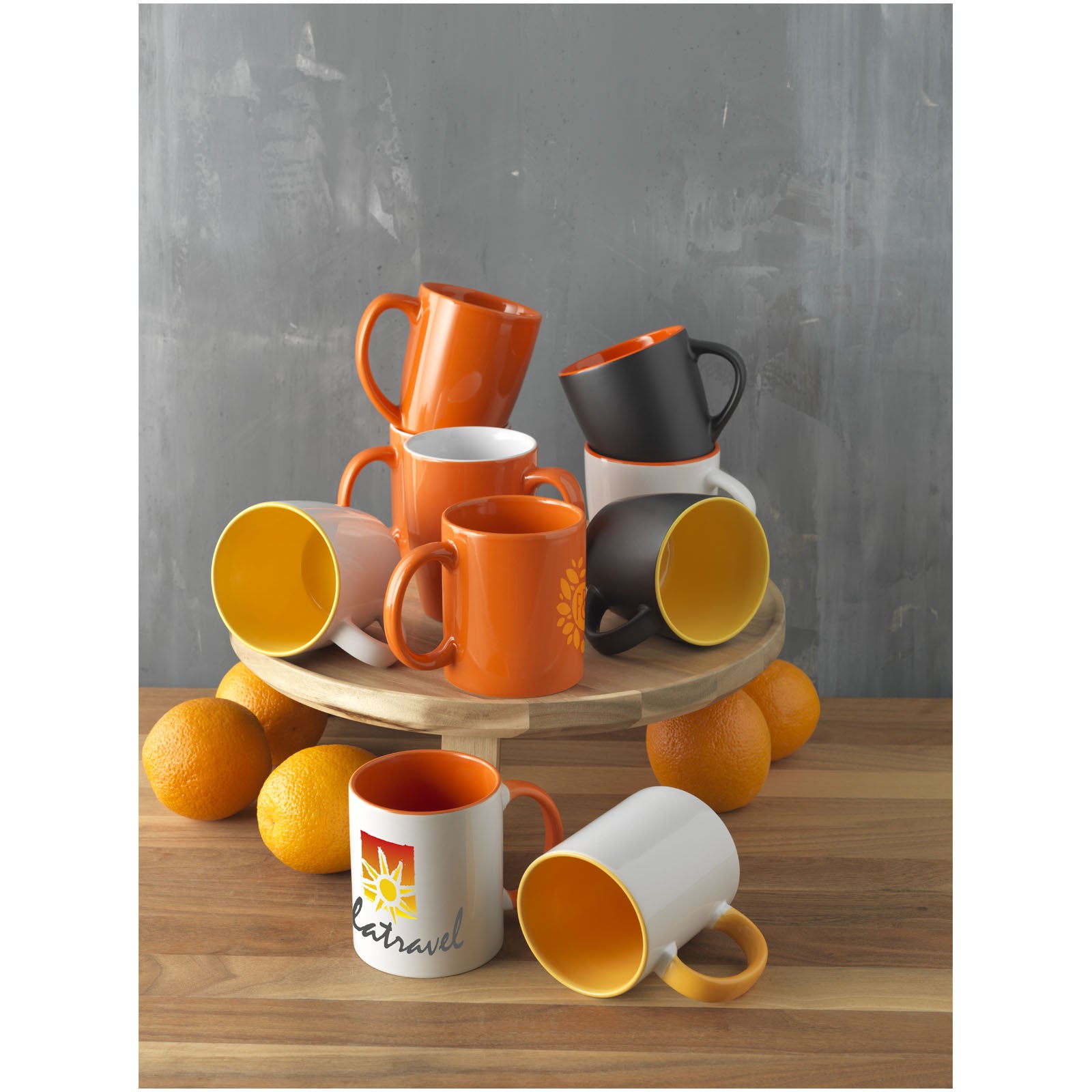 Tazza in ceramica Santos da 330 ml