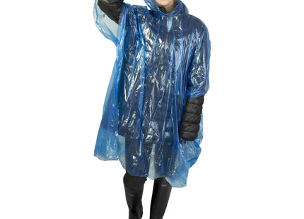 Poncho impermeabile monouso Ziva con custodia