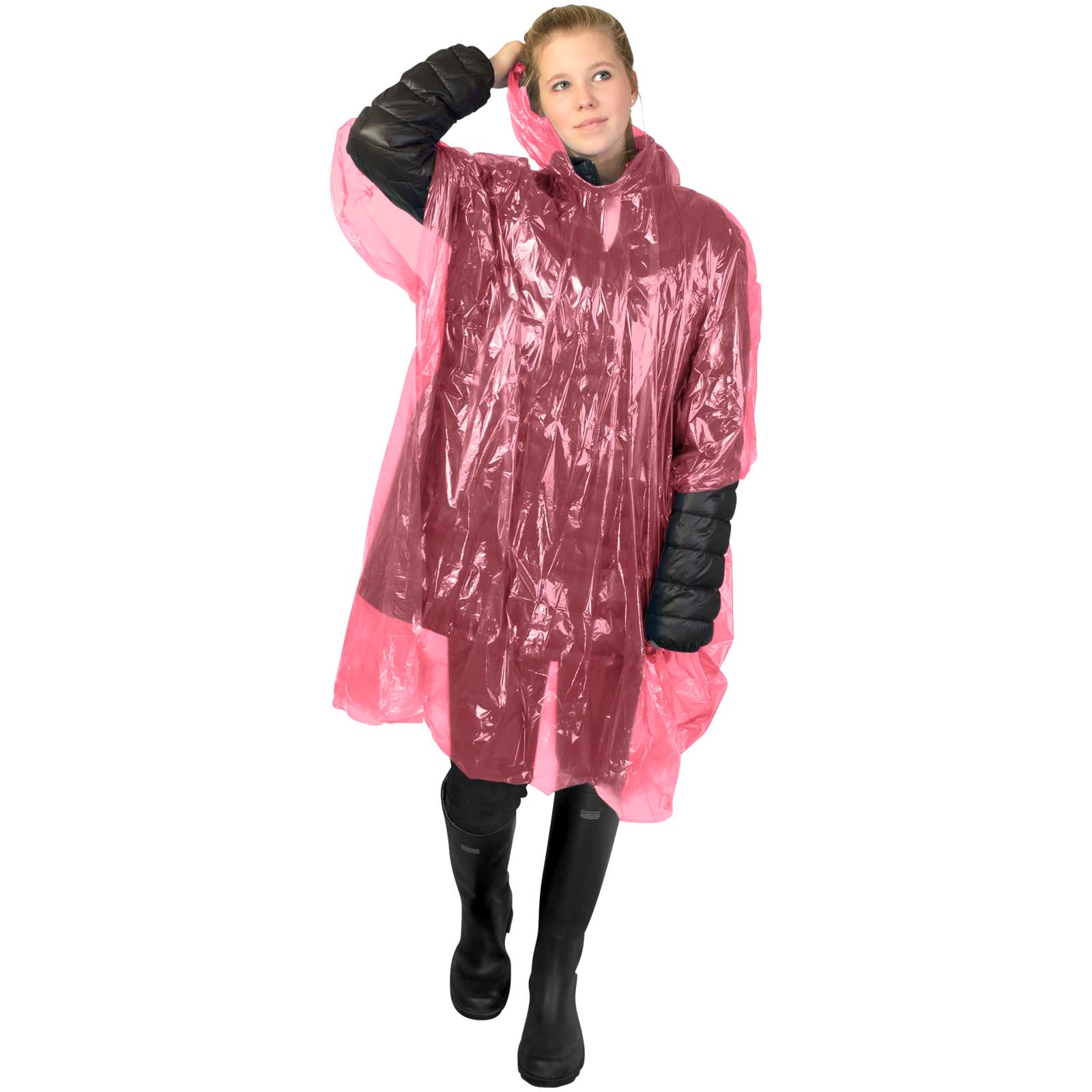 Poncho impermeabile monouso Ziva con custodia