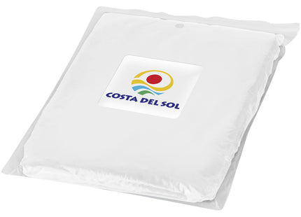 Poncho impermeabile monouso Ziva con custodia