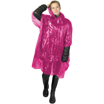 Poncho impermeabile monouso Ziva con custodia