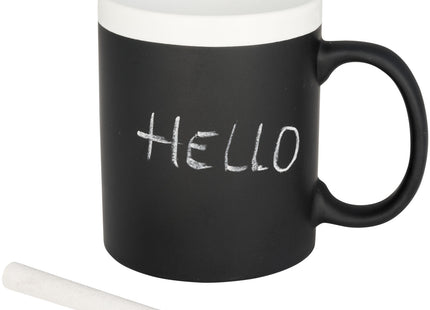 Tazza Chalk-write in ceramica da 330 ml