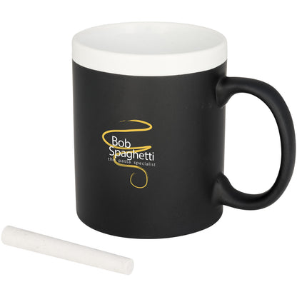 Tazza Chalk-write in ceramica da 330 ml