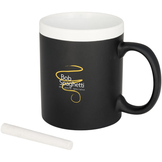Tazza Chalk-write in ceramica da 330 ml