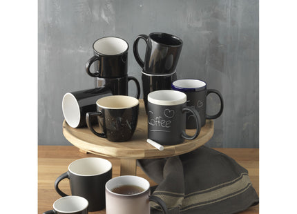Tazza Chalk-write in ceramica da 330 ml