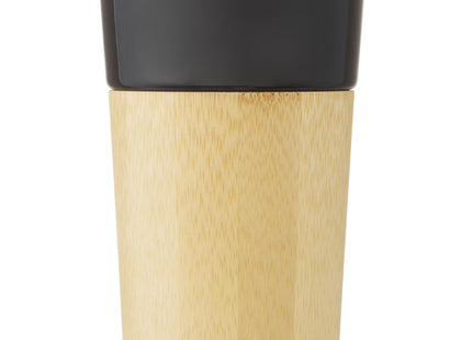 Tazza in porcellana da 320 ml con parete esterna in bambù Pereira