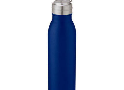 Borraccia sportiva Harper da 700 ml in acciaio inossidabile con anello in metallo