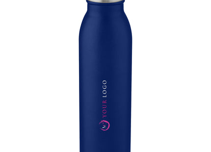 Borraccia sportiva Harper da 700 ml in acciaio inossidabile con anello in metallo