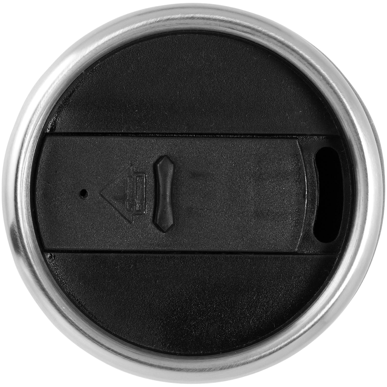 Bicchiere termico in acciaio inossidabile riciclato certificato RCS da 410 ml Elwood 