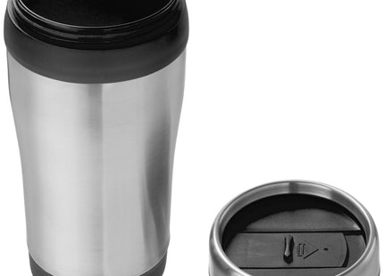 Bicchiere termico in acciaio inossidabile riciclato certificato RCS da 410 ml Elwood 
