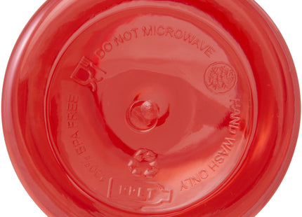 Borraccia in plastica riciclata certificata RCS da 400 ml con moschettone Oregon