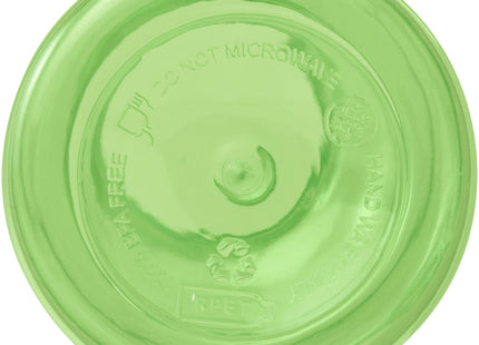 Borraccia in plastica riciclata certificata RCS da 400 ml con moschettone Oregon