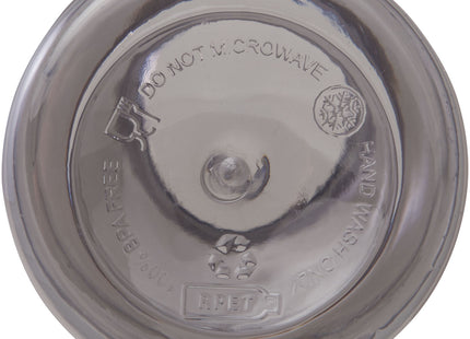 Borraccia in plastica riciclata certificata RCS da 400 ml con moschettone Oregon