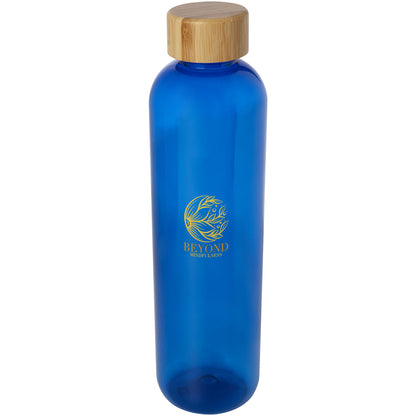 Borraccia in plastica riciclata da 1000 ml Ziggs - Blu