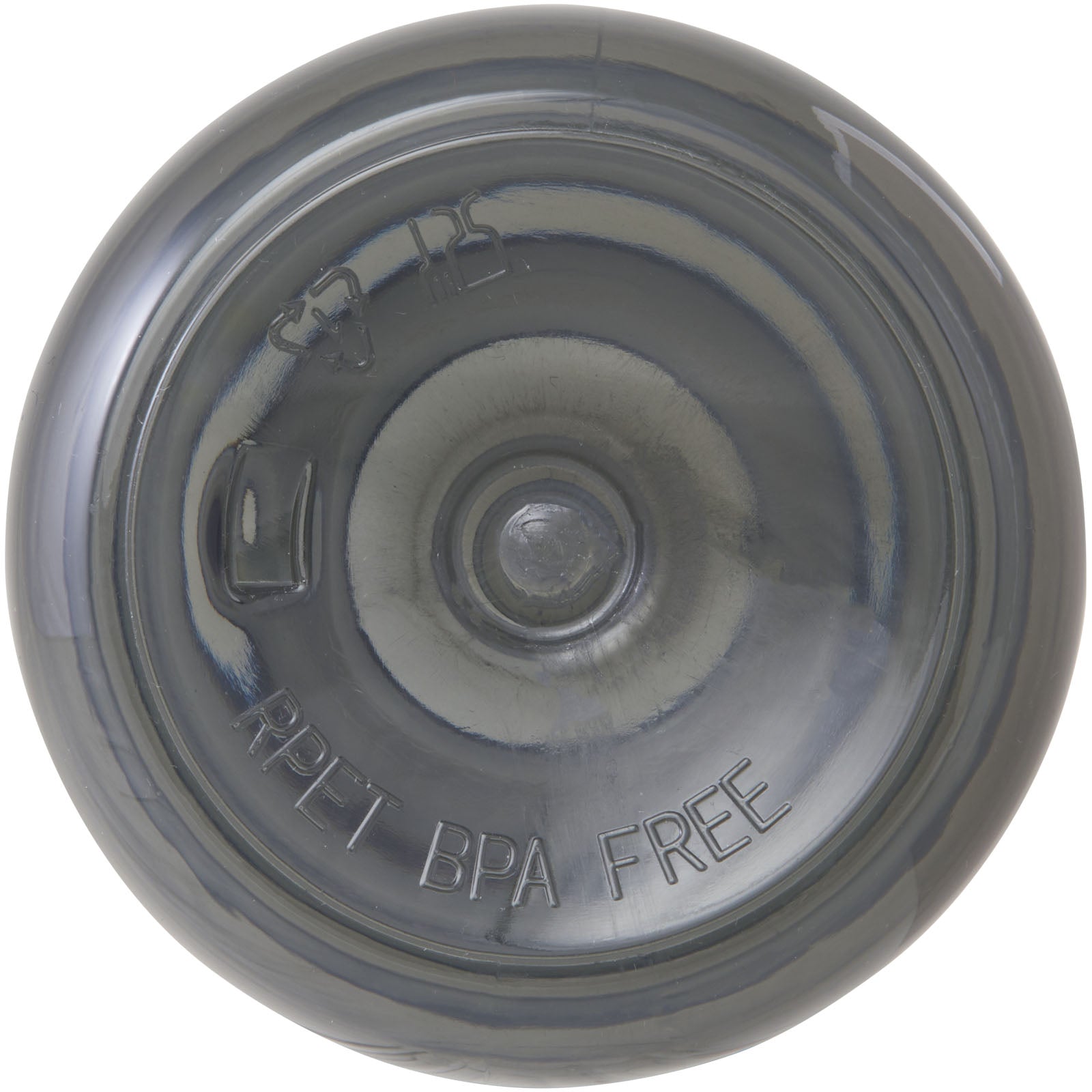 Borraccia in plastica riciclata da 1000 ml Ziggs - Carbone