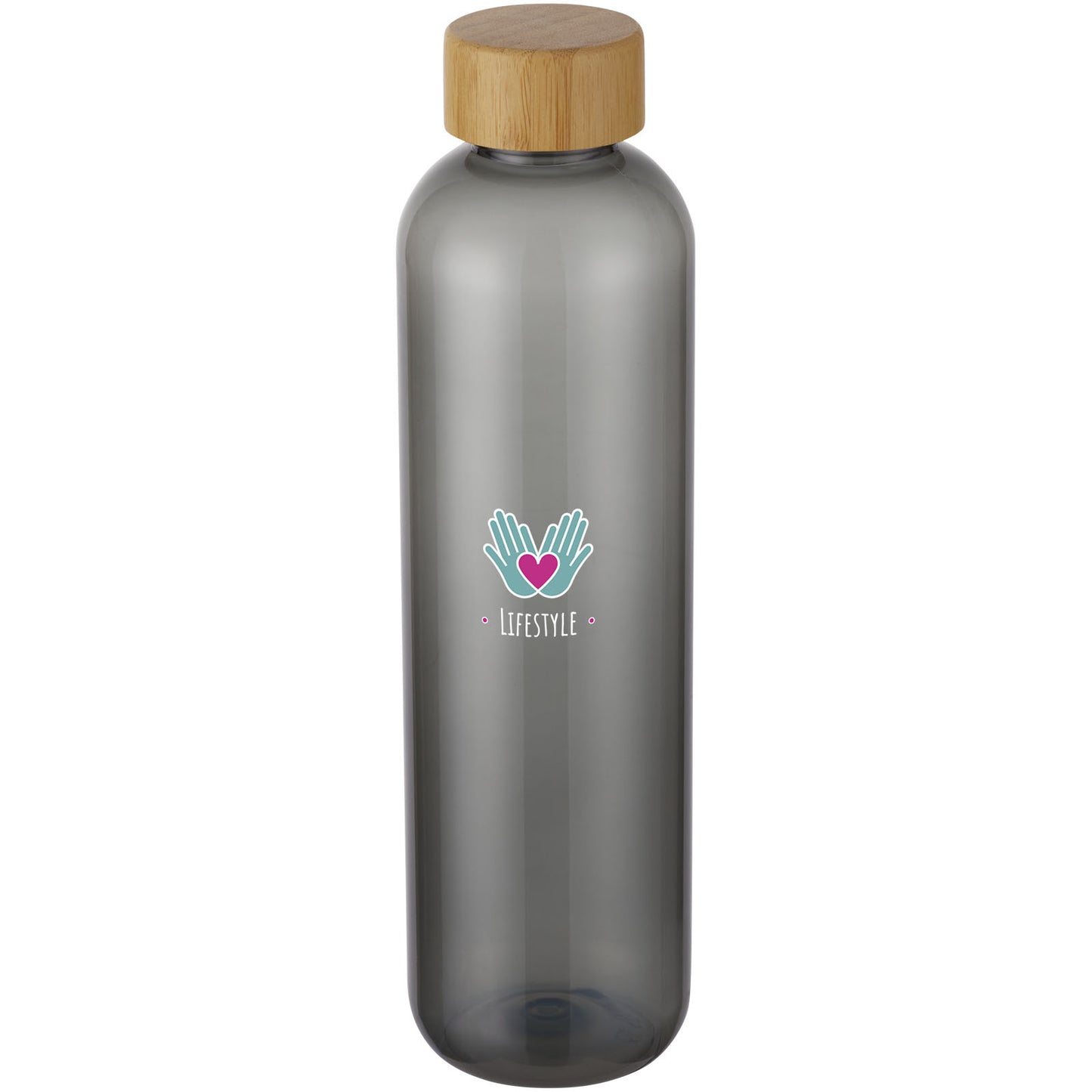 Borraccia in plastica riciclata da 1000 ml Ziggs - Carbone