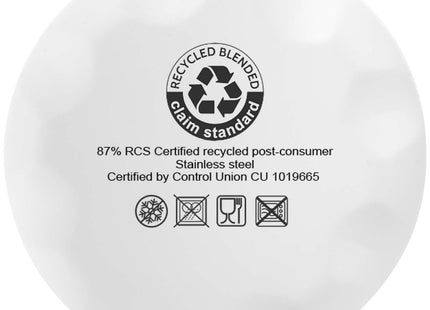 Borraccia termica in acciaio inossidabile riciclato certificato RCS con isolamento sottovuoto in rame da 500 ml Cove 