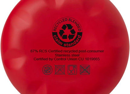 Borraccia termica in acciaio inossidabile riciclato certificato RCS con isolamento sottovuoto in rame da 500 ml Cove 