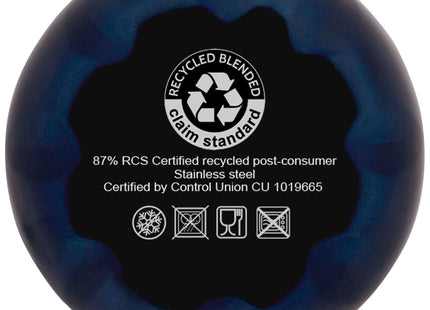 Borraccia termica in acciaio inossidabile riciclato certificato RCS con isolamento sottovuoto in rame da 500 ml Cove 