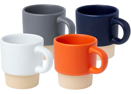 Tazza per caffè espresso impilabile con fondo in argilla da 130 ml Olympia