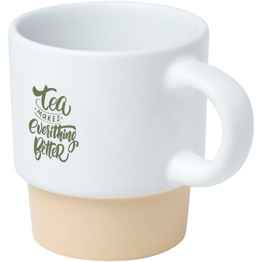 Tazza per caffè espresso impilabile con fondo in argilla da 130 ml Olympia