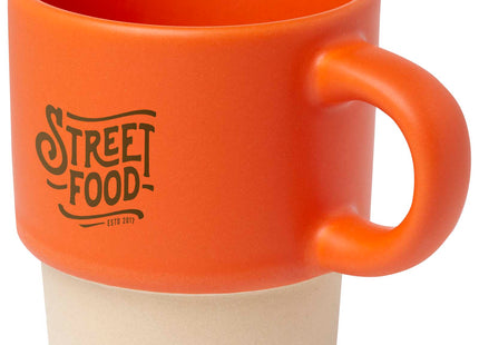 Tazza per caffè espresso impilabile con fondo in argilla da 130 ml Olympia