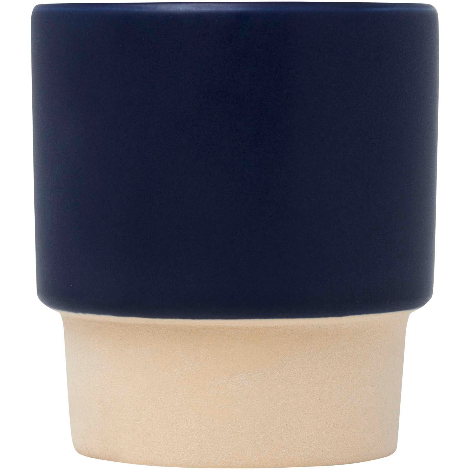 Tazza per caffè espresso impilabile con fondo in argilla da 130 ml Olympia