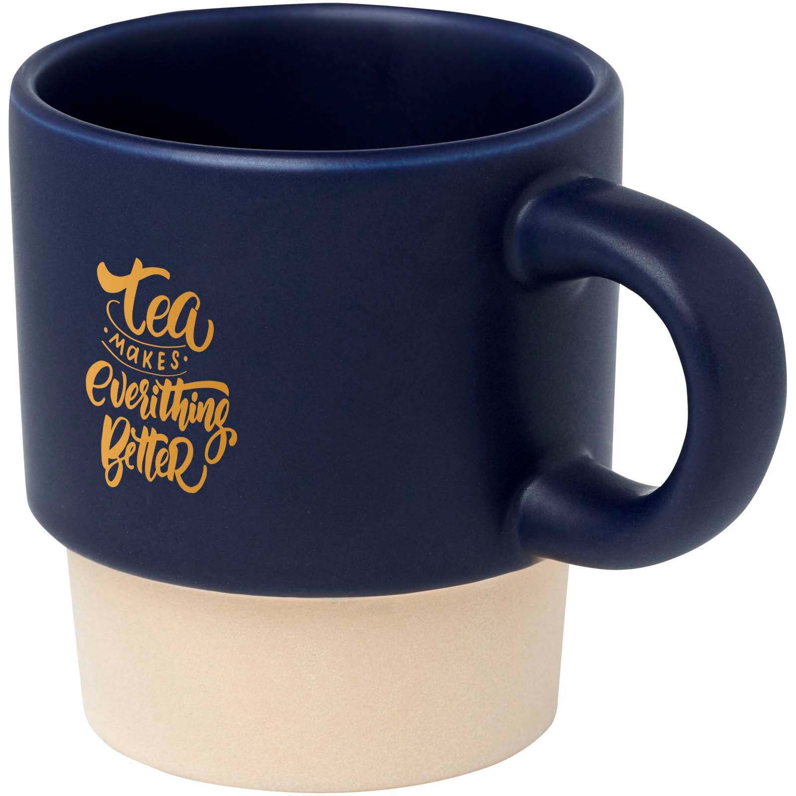 Tazza per caffè espresso impilabile con fondo in argilla da 130 ml Olympia