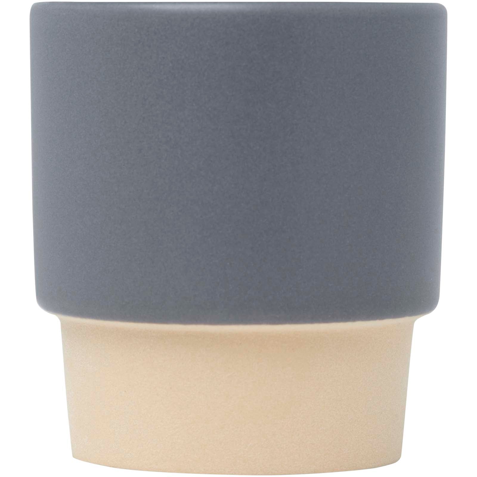 Tazza per caffè espresso impilabile con fondo in argilla da 130 ml Olympia