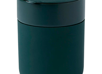 Bicchiere in ceramica con involucro in silicone e coperchio in plastica da 330 ml Java