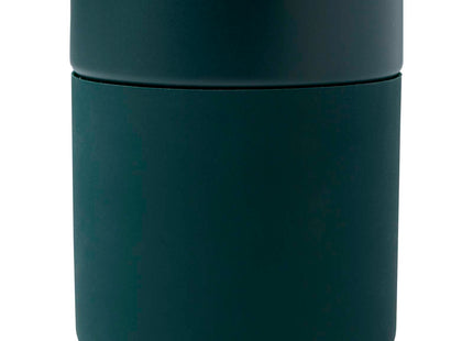 Bicchiere in ceramica con involucro in silicone e coperchio in plastica da 330 ml Java