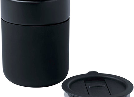 Bicchiere in ceramica con involucro in silicone e coperchio in plastica da 330 ml Java