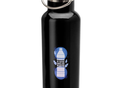 Borraccia in acciaio inossidabile certificato RCS da 500 ml Thor 
